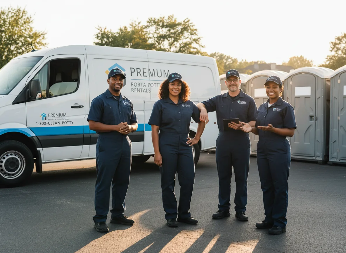 VIP Portable Toilets company in Boissevain, VA